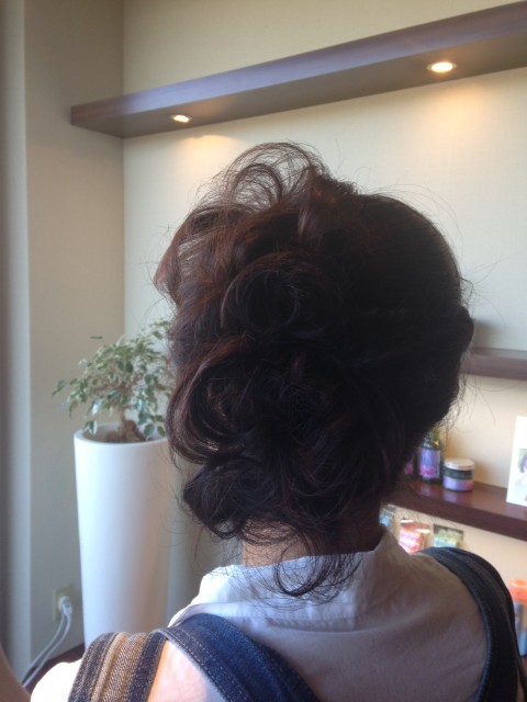 アシンメトリヘアー 画像