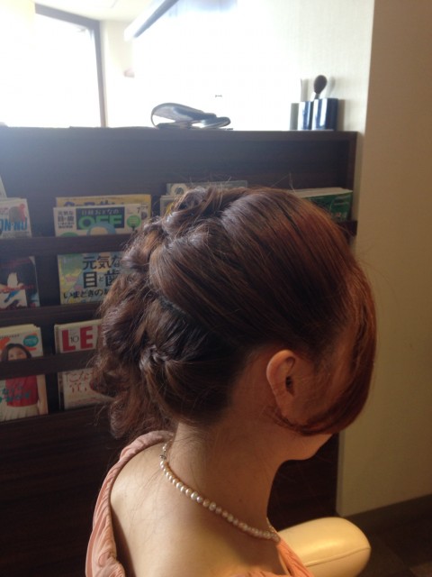 アシンメトリヘアー 画像