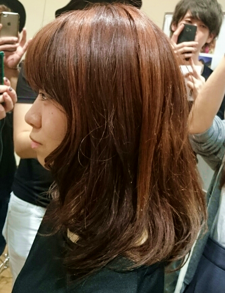 グラデーショ画像ンヘアカラー