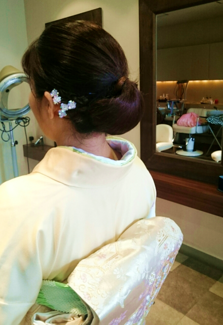 ヘアセット画像