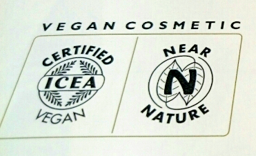 「ICEA VEGAN 認証取得」と「NEAR NATURE規格」画像