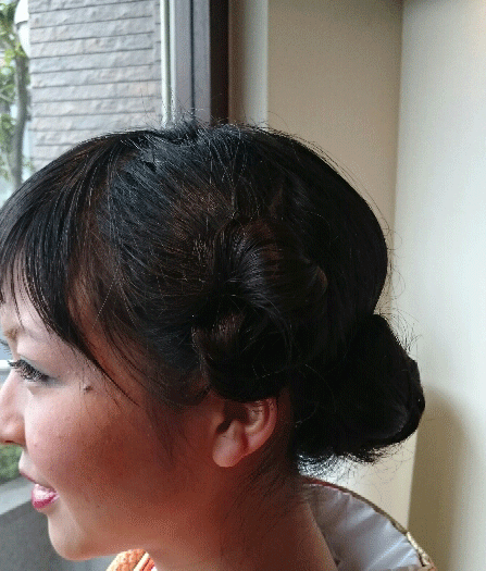 ヘアセット画像