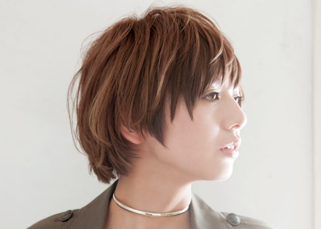 ショートヘア画像