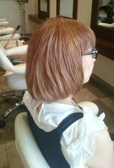 ミルキーヘアカラー画像