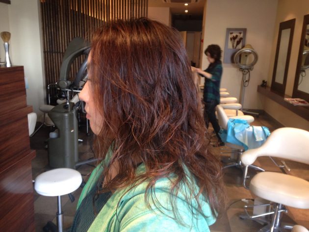 パーマヘア画像