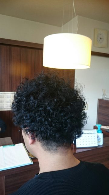 メンズヘアを失敗しないパーマ画像