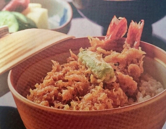 割烹 嶋村「金ぷら天丼」画像