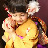 お子さんヘアセット画像