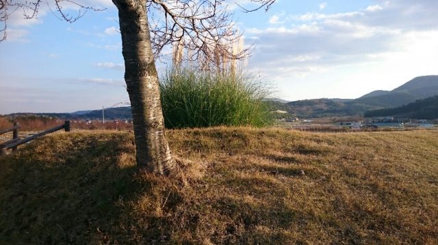 山頂付近にある日帰り温泉「ゆりの郷」