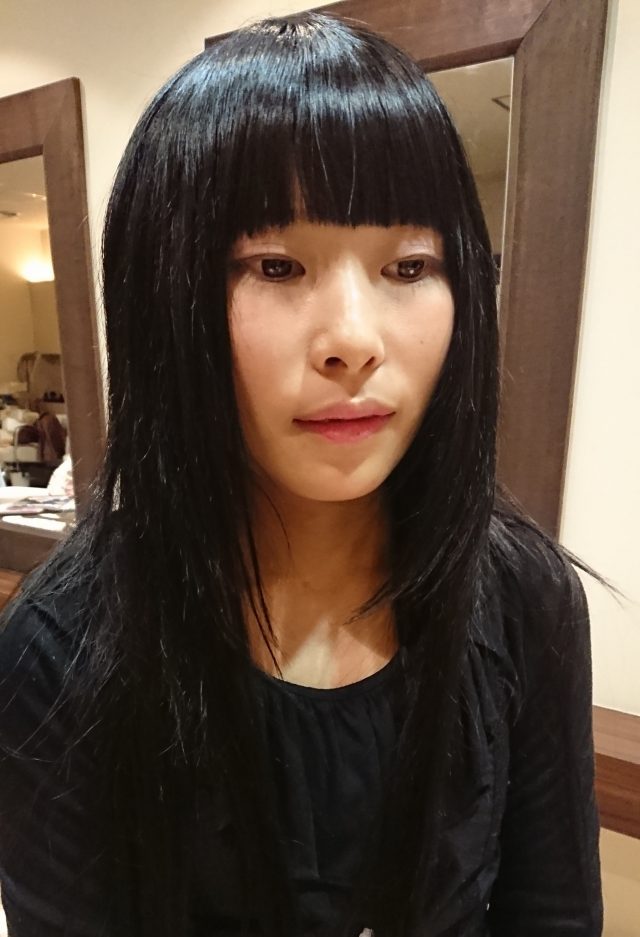 黒染め後のヘアカラーを均一に染める方法 流山市の美容室 ヘアサロン ウェーブ