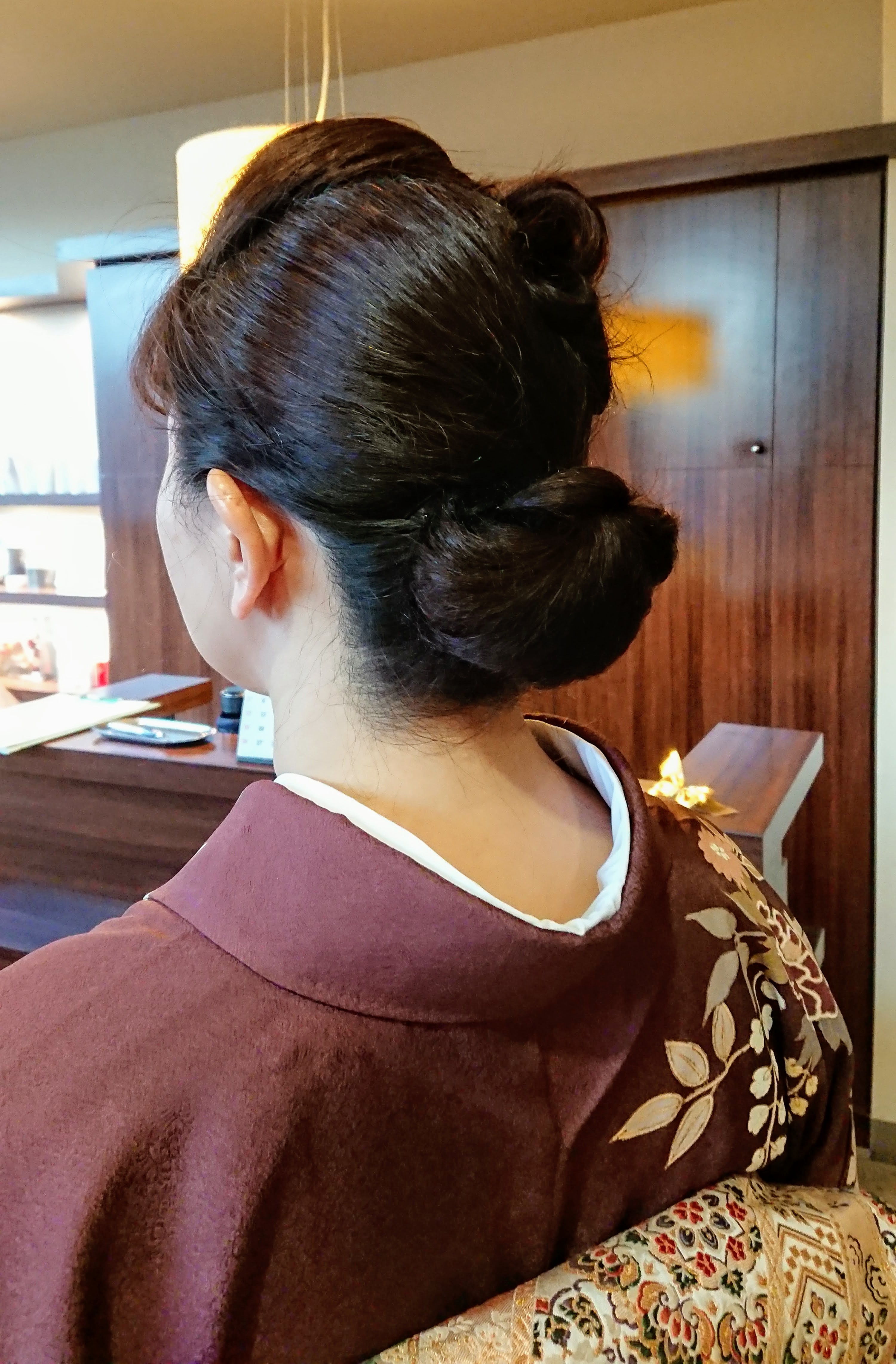 7本セット　Uピン　巻き髪　夜会巻　コーム　ヘアセット　着物　浴衣　結婚式　和装